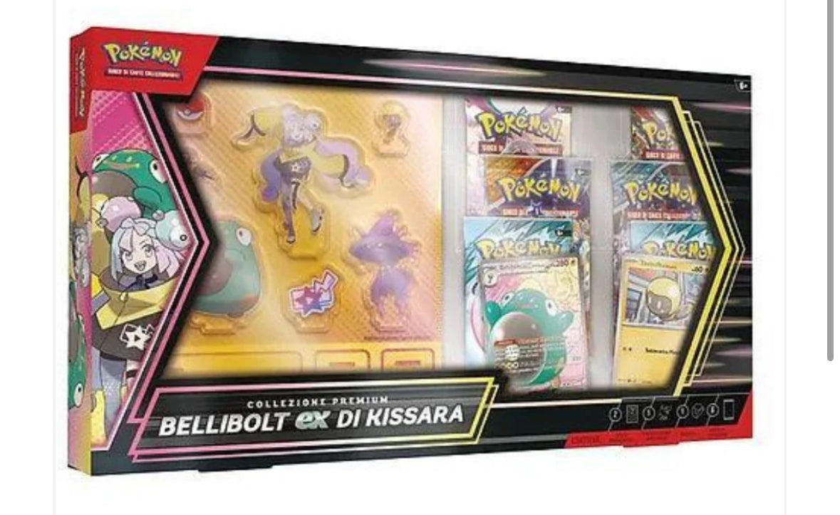 Pokemon collezione premium bellibolt-ex di kissara (ita)