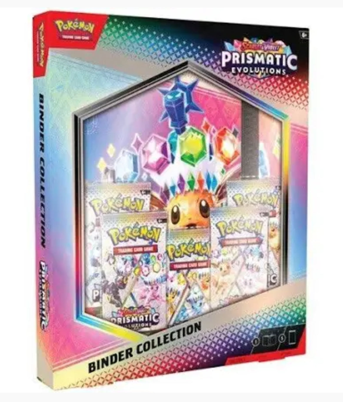 Pokemon Evoluzioni Prismatiche Collezione con Raccoglitore