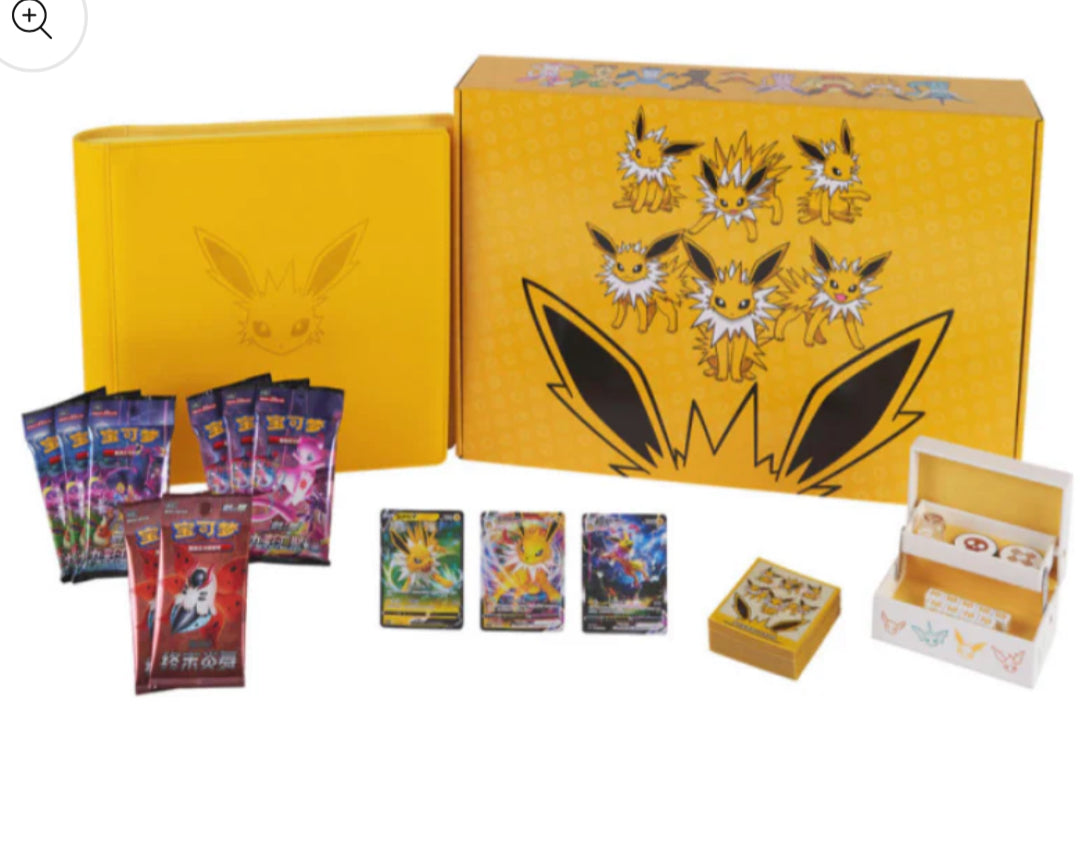 Pokemon Jolteon Gift Box Display Card Box Sealed