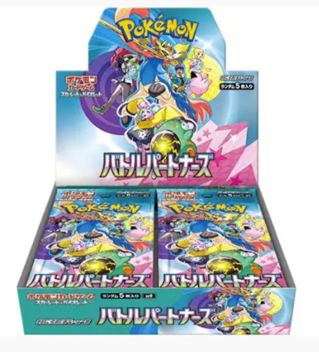 Pokemon Battle Partners SV9 Booster Box 30 bustine versione Giapponese