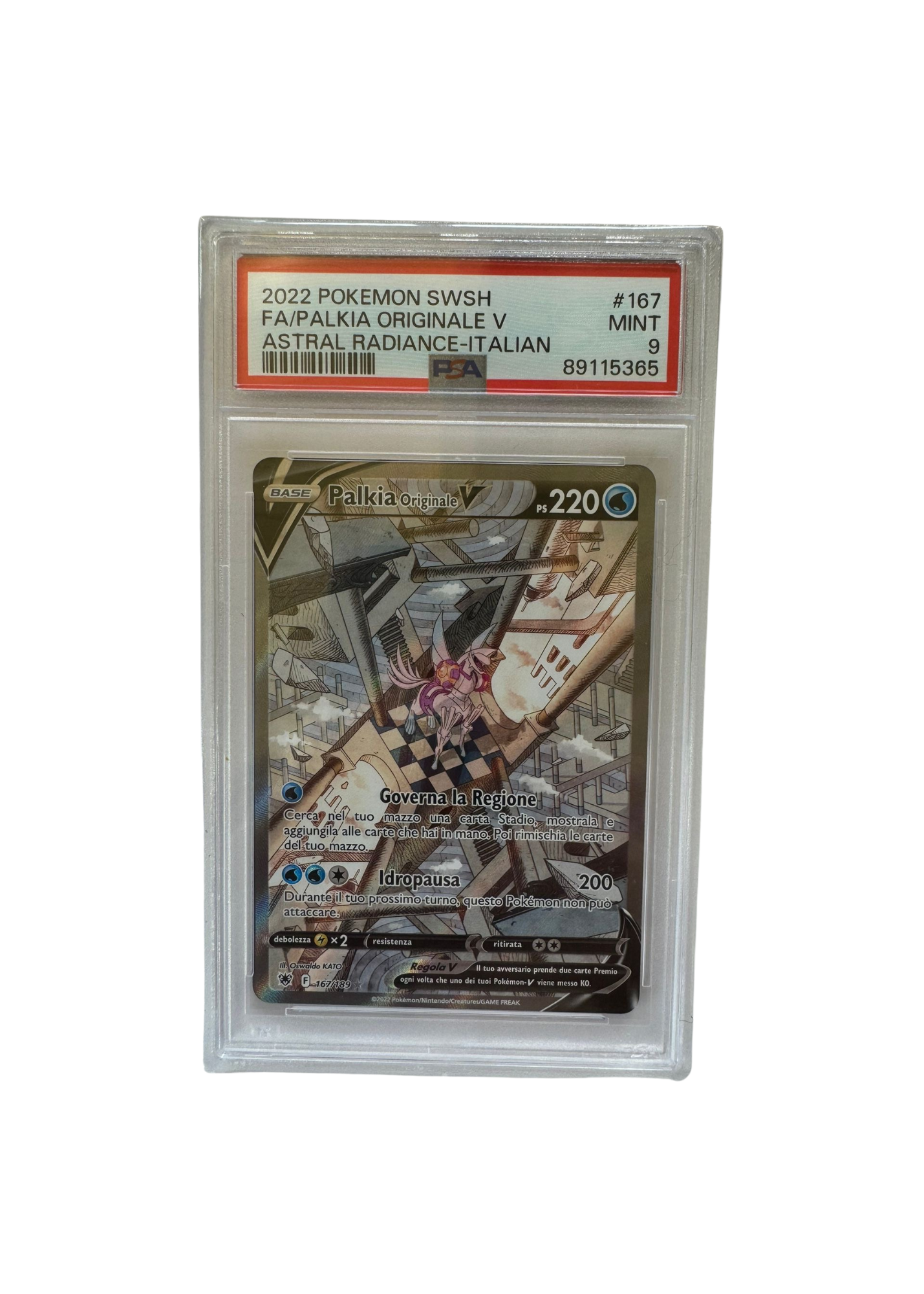 2022 Fa/Palkia Originale-V (IT) - PSA 9