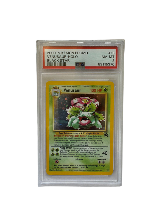 2000 Promo Venusaur-holo (EN) - PSA 8